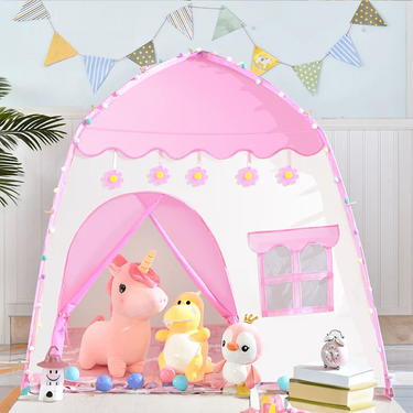 Pink Garden House Tent